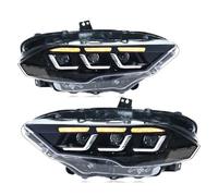 Conjunto Faros Celanteros Coche Para Ford Para Mustang 2015-2022 Para Mustang LED Faro DRL Montaje Luces Accesorios Luces Delanteras Coche(2018-2022)