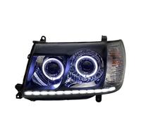 Conjunto Faros Celanteros Coche Para Land Para Cruiser Para LC100 4700 Luz LED Conducción Diurna Drl Señal Giro Con Lente Proyector(05-07)