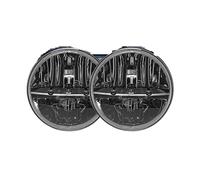 Conjunto Faros Delanteros Faros Delanteros LED Redondos De 7 Pulgadas H4 para Lada para Niva 4x4 6000 K Luces Altas Y Bajas Accesorios De Repuesto(1PCS)