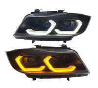 Conjunto Faros Delanteros Laterales para BMW E90 Faros Led 320i 318i 323i 2005-2012 Reemplazar Luces Delanteras Hid Bi Xenon 2 Piezas Lámpara Frontal De Coche Accesorios De Coche Faros Delanteros