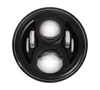 Conjunto Faros Motocicleta Para CB400 Para CB500 Para CB1300 Para Hornet250 Faros Delanteros LED 7" Para Motocicleta Con DRL Faro(Black no Halo)