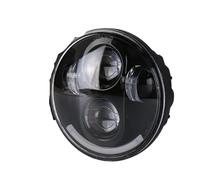 Conjunto Faros Motocicleta Para V-Star Para XVS 650 950 Para Bobber Para Cafe Para Racer Faros Delanteros LED De 5-3/4" Y 5.75" 40 W 45 W 65 W Y 80 W. Faro(G Smile Style Drl)