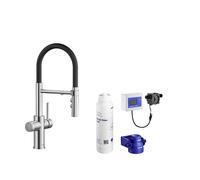 Conjunto filtro para fregadero Blanco Soft 527453, grifo para filtro de agua Blanco Catris-S 526706