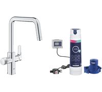 Conjunto filtro para fregadero Grohe Blue 40875000, grifo para filtro de agua Grohe Blue 30595000