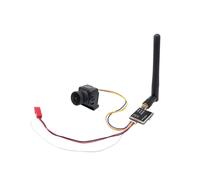 Conjunto FPV de 5,8 G con Cámara CMOS de 1200 TVL y Transmisor de Vídeo de 600 MW para Cuadricóptero RC, Dron de Carreras, Coche, Baja Latencia