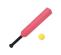 Conjunto genérico, ABS EVA 23,62 Pulgadas | Set Bat Ball con Bat Stump Ball, Padre-Hijo Padre-Hijo en Interior, Juegos de Enseñanza Feliz Simple | Regalo para