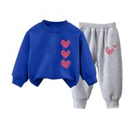 Conjunto genérico de chándal para niño y niño, conjunto de Jogging para bebé, lindo, estampado de manga larga, conjunto de sudadera, bebé y niño, chándal, conjunto de sudaderas