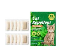 Conjunto genérico de correctores de comportamiento felino - 10 bandas de ajuste de hábitos, paneles de protección, patrón de malestar suave de las patas, herramientas de disciplina para animales