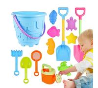 Conjunto genérico de juguetes de playa | Juego de Desarrollo de la Imaginación - Juguetes de Construcción de Castillo de Playa para | Niñas Y De 3 Años Ideal Cumpleaños Verano Reentrada