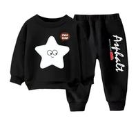 Conjunto genérico de sudaderas para bebé, niño, niño, niño, jogging, conjuntos lindos impresos, para bebé, conjunto, para niña, sudadera, para bebé, niño