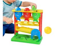 Conjunto genérico para caída de bolas, desarrollo de motricidad fina luminosa - juego de tobogán de bolas inclinado temprano - para niños y niñas, jardín de sala de juegos, balcón