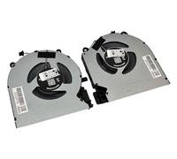 Conjunto GPU + CPU Cooling Fans for HP Victus 16-D, 16-E, PN: GPU: M75722-001, EG75070S1-C710-S9A, CPU: M75720-001, EG75070S1-C700-S9A, NS75C06-20H21C, NS75C06-20H21C, NS77770S1-C700-S9A, NS75C06