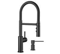 Conjunto grifo de cocina Blanco Catris-S Flexo 525793, dispensador de líquidos Blanco Lato 525789