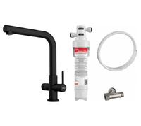 Conjunto grifo de cocina Franke Lina 120.0730.802, filtro para fregadero Franke Clear Water 150.0730.809