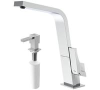 Conjunto grifo de cocina Teka Icon 339150200, dispensador de líquidos Teka Zenit 115890012