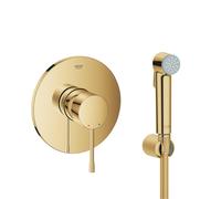 Conjunto grifo para ducha Grohe Essence 24057GL1, conjunto de rociador para bidé Grohe Tempesta 27513GL1