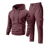 Conjunto Hombre Invierno, Algodón Chándales Roupa Polar Deportivo Running