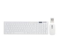 Conjunto inalámbrico revolucionario, teclas con interruptor de tijera para una escritura silenciosa y con gran capacidad de respuesta, junto con un