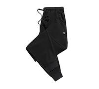 Conjunto infantil Marsella y invierno New Sports Korean Version of The Plus Fleece Thick Zipper Sweatpants Tul Transparente, Bk2, M