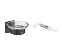 Conjunto jabonera Grohe Start Cube 410962430, pegamento Grohe QuickGlue 41127000