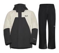 Conjunto Jack Wolfskin Flowline 2L Ins, hombre, beige/negro