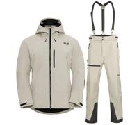 Conjunto Jack Wolfskin Flowline Pro 2L Ins, hombre, beige