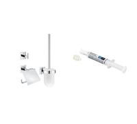 Conjunto kit de accesorios 3 en 1 Grohe Start Cube 41123000, pegamento Grohe QuickGlue 41127000
