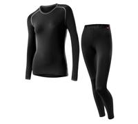 LÖFFLER Conjunto de ropa interior funcional para mujer TRANSTEX® WARM negro | 38