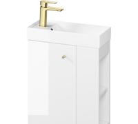 Conjunto lavabo Cersanit Larga K677-005, armario Cersanit Larga S932-110-DSM