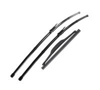 Conjunto Limpiaparabrisas Juego Limpiaparabrisas Delanteros Traseros Para Citroen Para C4 Coupé 3 Puertas 2004-2010 28" 71 Cm 24" 61 7" 18 Parabrisas Ventana Escobillas