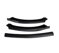 Conjunto Limpiaparabrisas Para Ford Para Mustang 2015-2017 Aspecto Fibra Carbono Negro Difusor Labio Parachoques Delantero Alerón Moldura Carrocería Parabrisas Ventana Escobillas(Gloss Black)