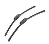 Conjunto Limpiaparabrisas Para Vw Para Polo Sedan Para Vento 2010-2017 Juego Limpiaparabrisas Delanteros Traseros Cepillos Cortadores Accesorios Parabrisas Ventana Escobillas(2 PCS)