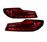 Conjunto Luces Traseras DRL Traseras Freno Marcha Atrás Plug and Play para Serie 5 2018 2019 2020 2021 2022 Luces Remolque(Red Set)
