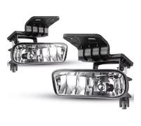 Conjunto Luz Antiniebla Compatible Con Chevy Para Silverado 99-02 Para Suburban Para Tahoe 00-06 Parachoques Con Lente Transparente Luces Antiniebla Delanteras Conjunto Faros Antiniebla