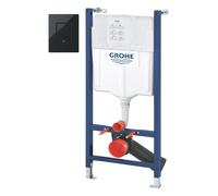 Conjunto marco empotrado Grohe Solido 38971000, botón de descarga Grohe Even 38966KV0