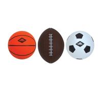 Conjunto mini balón de rugby, baloncesto, fútbol Schildkröt TU