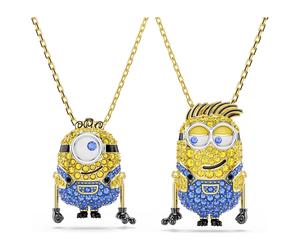 Conjunto Minions James and Henry, Pavé, Multicolor, Baño tono oro OS