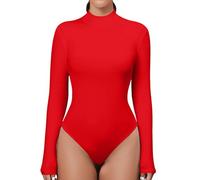 Conjunto Mono con Cuello Falso para Mujer Camisa Manga Larga Traje Corto