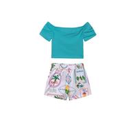 Mayoral Conjunto Niña short - Conjunto Verano - Sport - Camiseta manga corta y Pantalon corto - Ropa de Regalo - Para niñas y adolescentes de 8 años a 16 años (Agata, 14 años)