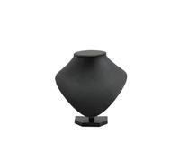 Conjunto organizador de joyería con maniquí, 6 opciones, color negro, incluye colgante for collar, busto y(Height 20cm)