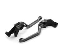 Conjunto Palanca Embrague Freno Motos para Z650 para Z900 para Ninja 650 para ER6F para ER6N para Versys 650 1000 2017-2024 Palanca Embrague Freno Ajustable(168mm Gray)
