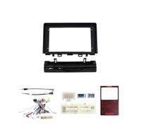 Conjunto Panel Radio Marco Radio 2 DIN 9Pulgadas para Kia para Rio 2019, Reproductor DVD para Salpicadero Montaje En Panel Audio Instalación Fascia Y Canbus
