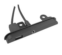 Conjunto Panel Radio para Toyota para Scion Doble 2 DIN Dash Kit | Vehículos Con Puerto AUX + USB, Instalación De Radio, Embellecedor Lateral, Placa De Marco De Fascia, Panel Estéreo