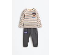 Conjunto Patrulla Canina ©Nickelodeon camiseta y pantalón cargo BLANCO ROTO 18-24 meses