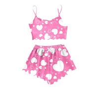 Conjunto Pijama Navidad Pareja Camisero Conjunto Vaca Camisón Viscosa Delante Bolsillos Largas Eroticos Estampados Afelpada Alto Fleece Abotonado Sudadera Caballos Kawaii del Satinadas