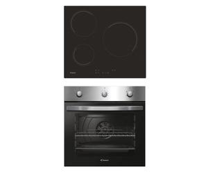 Conjunto placa vitro y horno multifunción candy pci27xch63cc/4u2
