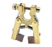 Conjunto portacarbones para motor, alta corriente