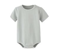 Conjunto Primera Puesta Bebe - Body De Bebé Niño, Suave, De Manga Corta, para Bebés Pequeños, Informal, Cómodo, para Uso Diario, Corte Holgado, Cuello Redondo.