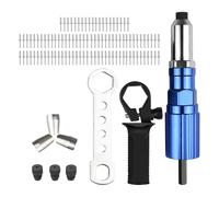 Conjunto Profesional De Conversión Tuercas Eléctricas Con Herramienta Operaciones Más Rápida Para Adaptador Reparaciones Automotrices Para Metal