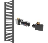 Conjunto radiador de baño Instal Projekt Retto RET-40/140C12, kit termostato Instal Projekt Z17 606400002C12
